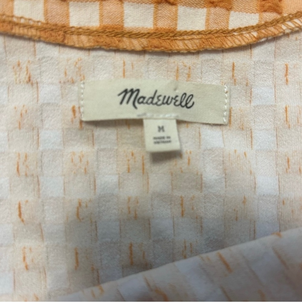 Madewell gingham jacquard set - Picture 6 of 7